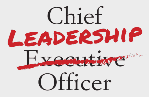 Chief Leadership Officer book partial front cover